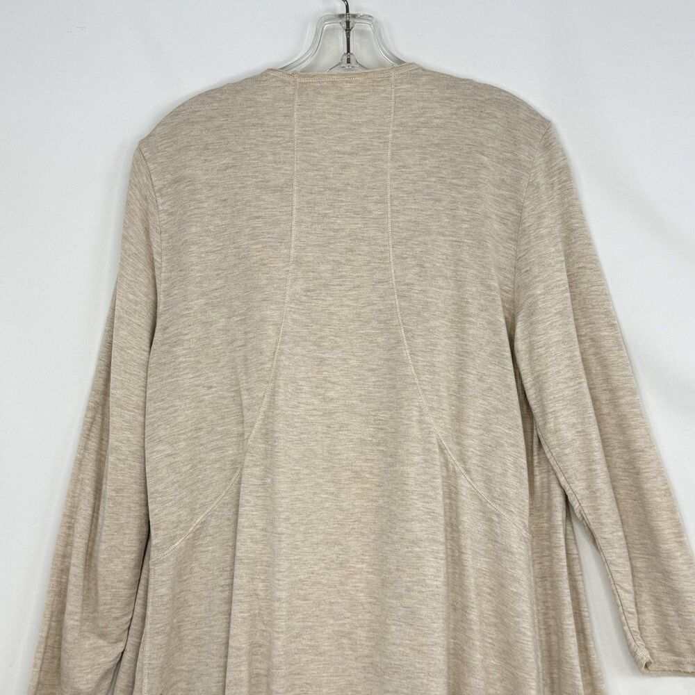 Calvin Klein Performance Women’s  Small Drape Front Cardigan with Rib Sleeves - Picture 8 of 16